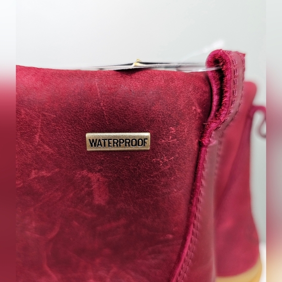 THE ORIGINAL MUCK BOOT COMPANY Muck Women's Liberty Wedge Boot BURGUNDY - Picture 10 of 16